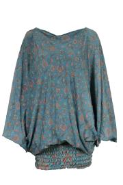 Harem Vintage Bluse 2-in-1