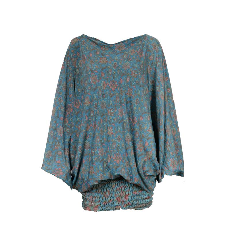 Harem Vintage Bluse 2-in-1 - 