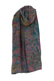 Tørklæde Crepe Silke 25 x 155 - Pastels