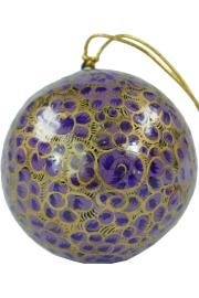 Indiske Julekugler - Purple