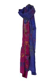 Tørklæde Crepe Silke 25 x 155 - Purple n' Pink