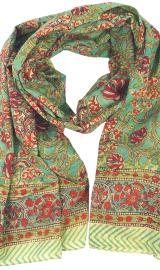 Block Print Sarong Floral