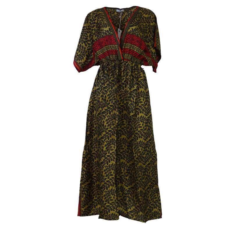 Lavana Kjole Indian Leaves - 