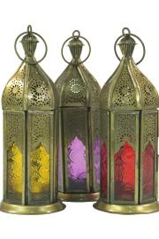 Marokkansk Lanterne Guld