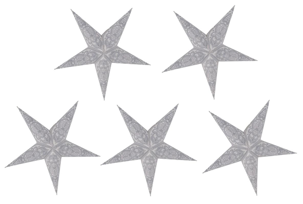 Små Papirstjerner Hvid - 
