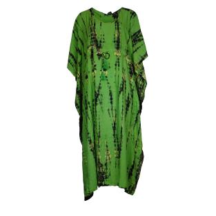 Kaftan Kjole Batik Green 