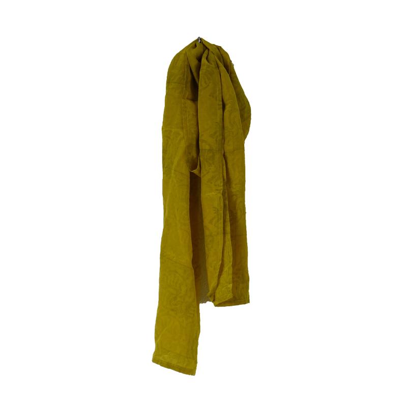 Tørklæde Crepe Silke 25 x 155 - Yellow - 