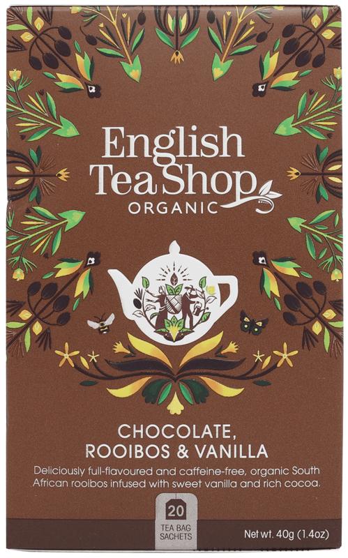English Tea Shop - Rooibos med Chokolade og Vanilje - 