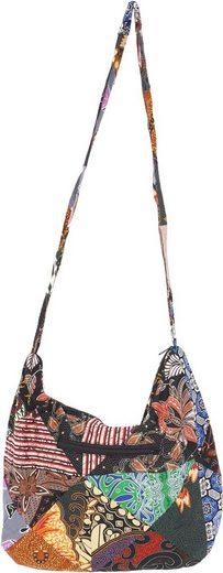 Patchwork Skuldertaske - 