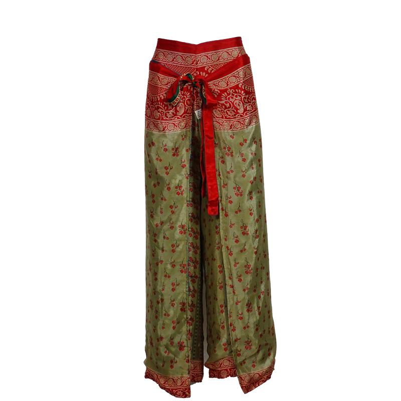 Wrap Pants Indian Colours Plus Size - 