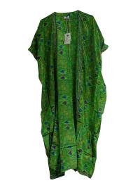 Chaya Kimono Throw India Green