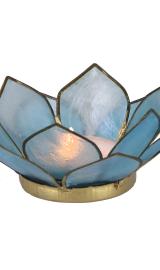 Lotus Lysestage - Lys Blå