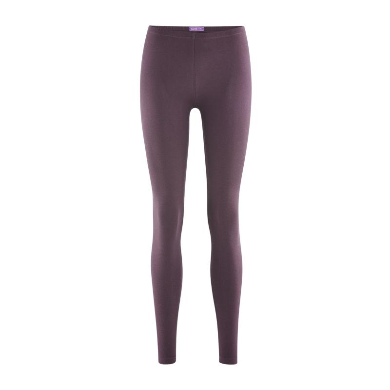 Økologiske Leggings Dark Prune - 