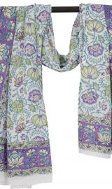 Block Print Sarong Lilla Mint