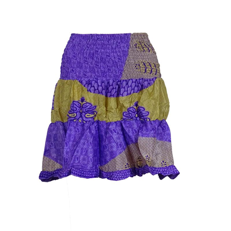 Manisha Nederdel India Purple - 