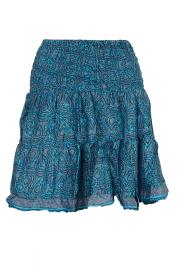 Manisha Nederdel Turquoise Grey