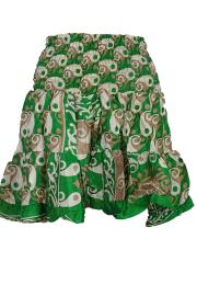 Manisha Nederdel Green n' Beige