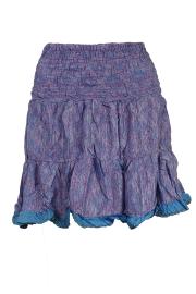 Manisha Nederdel Purple Blue