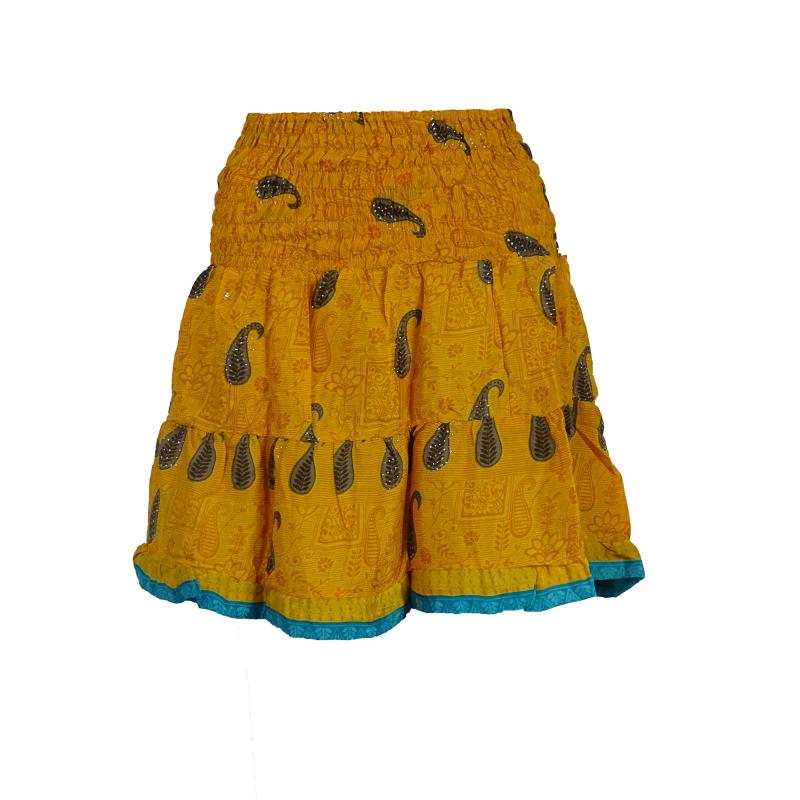 Manisha Nederdel India Orange - 