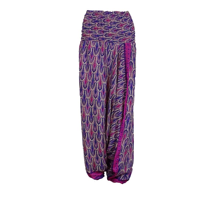 Haremsbukser Baggy Purple - 