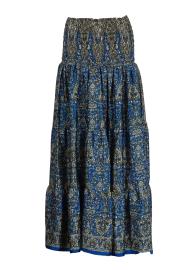 Lang Maxi Nederdel Dark Blue