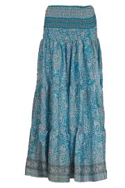 Maxi Nederdel Turquoise Blue