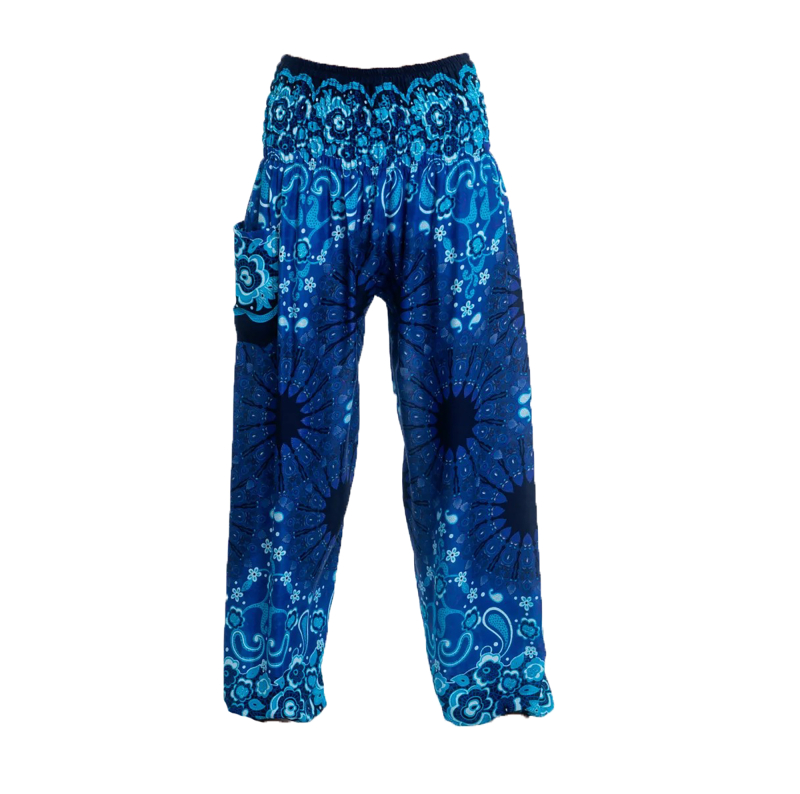 Billede af Haremsbukser Mandala Blue
