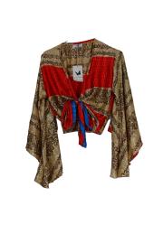 Karishma Wrap Red n' Beige