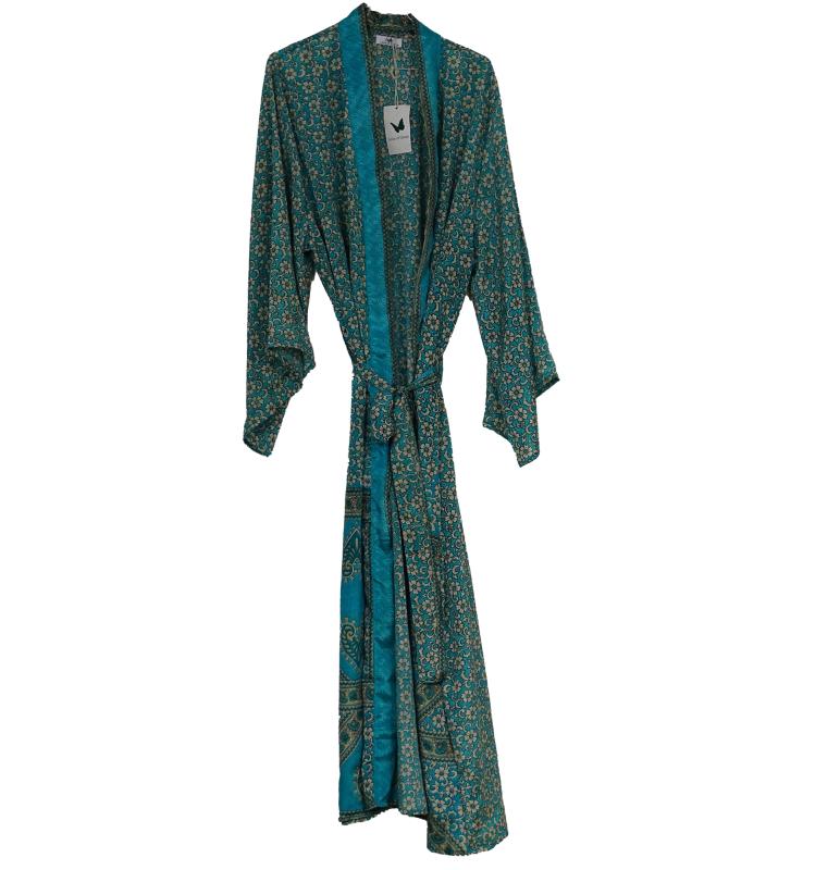 Boho Kimono Turquoise - 