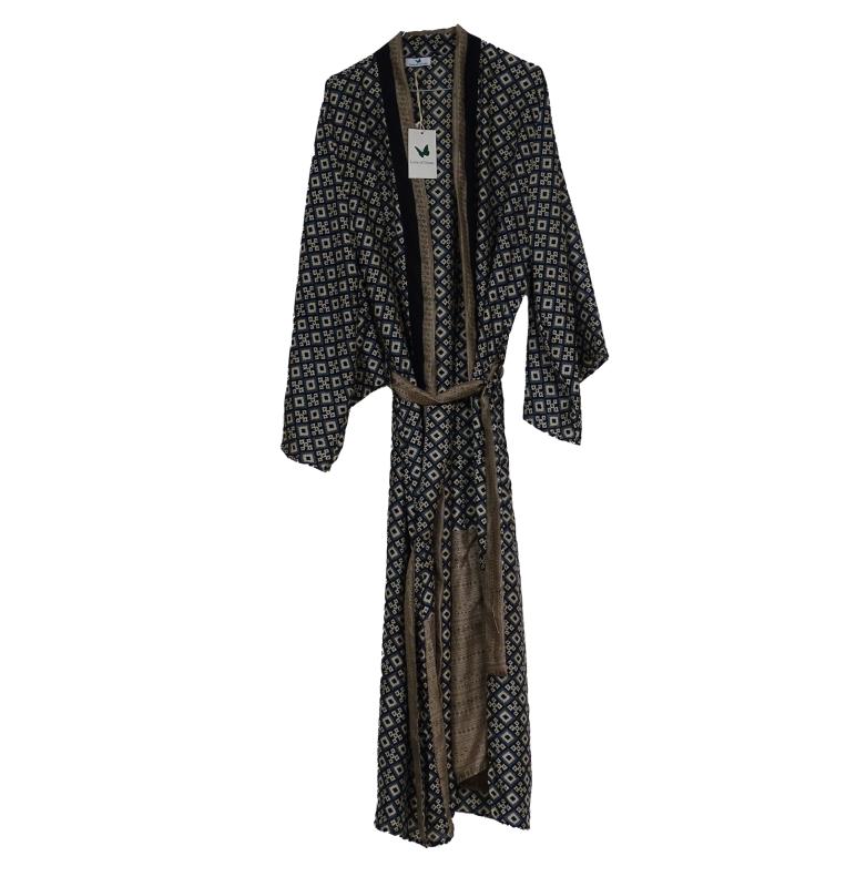 Boho Kimono India Grey - 