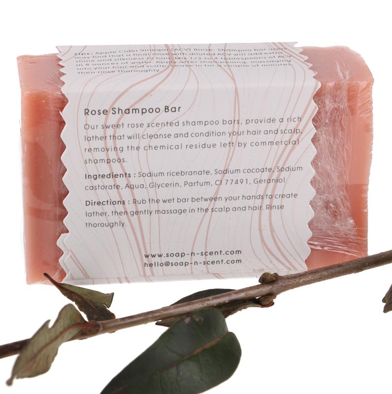 Shampoo Bar Rose - 