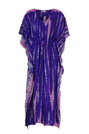Kaftan Kjole Batik Purple