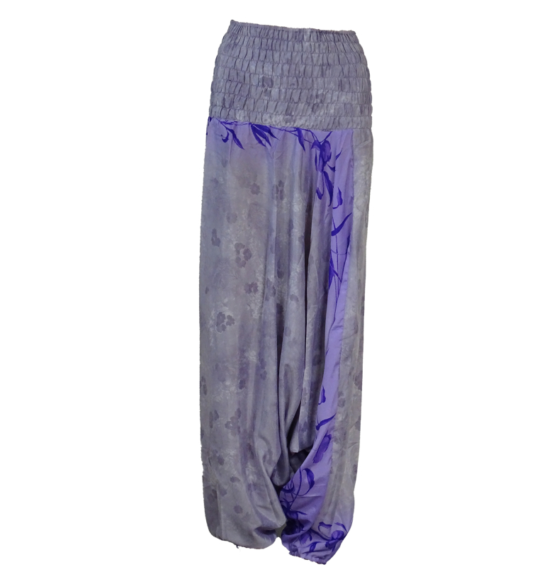 Billede af Haremsbukser Baggy Lavender