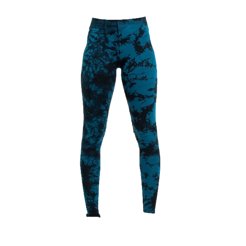 Tie Dye Leggings Blå