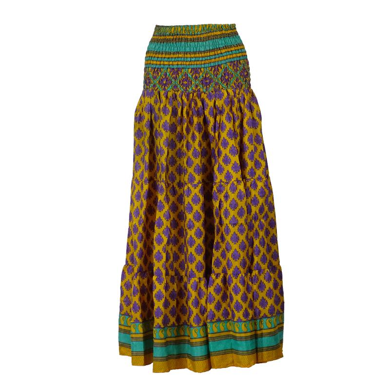 Maxi Nederdel Indian Colours - 