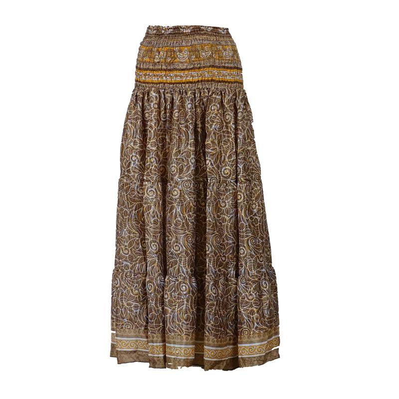 Maxi Nederdel India Beige - 