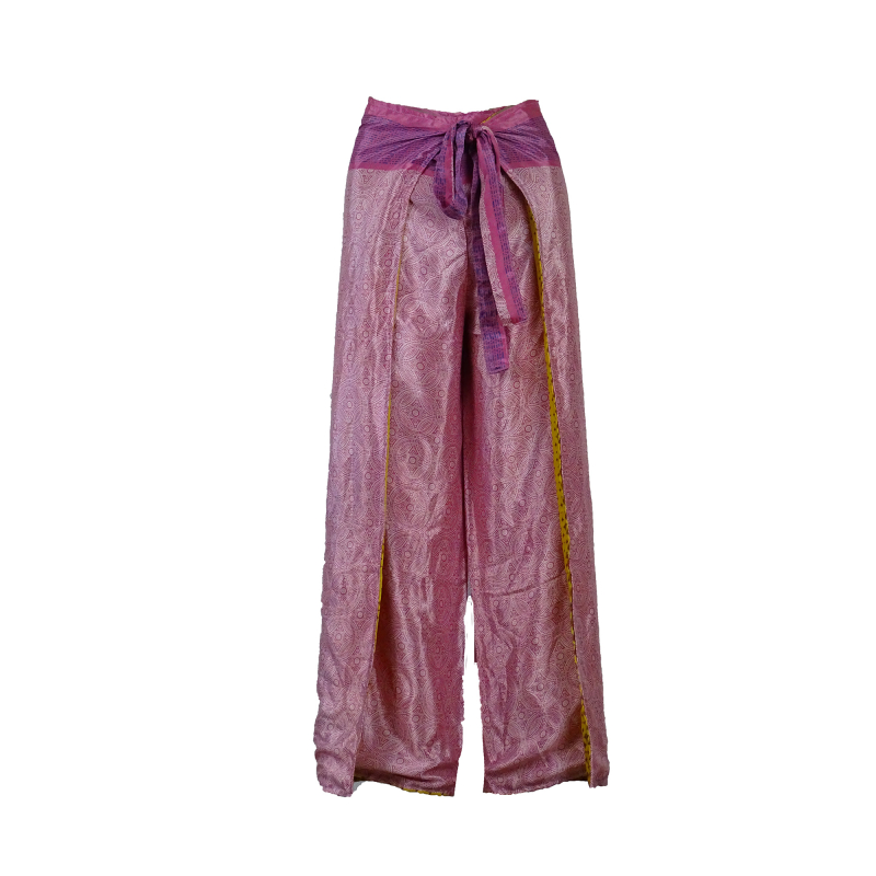 Wrap Pants Pink n´ Yellow
