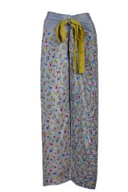 Wrap Pants Floral Plus Size