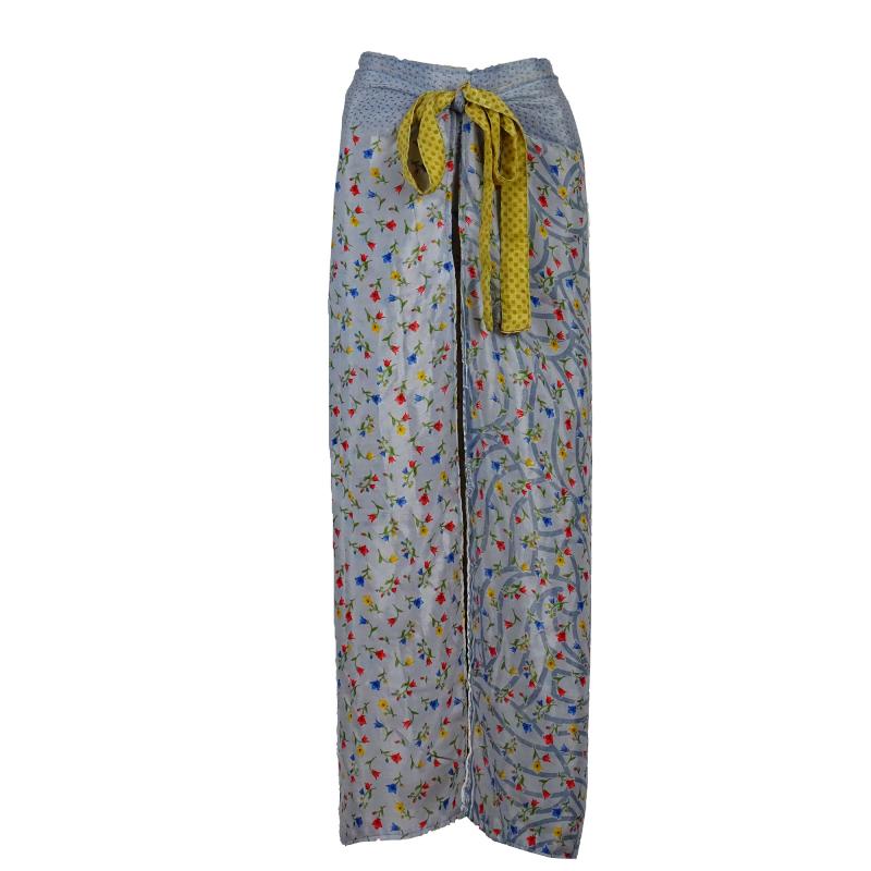 Wrap Pants Floral Plus Size - 