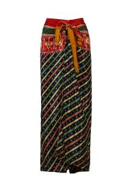 Wrap Pants Indian Colours Plus Size