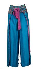 Wrap Pants Pink n' Blue