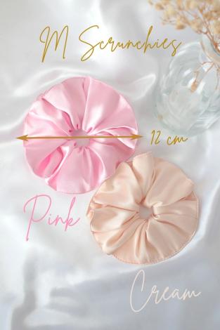 Scrunchie Pink Cream
