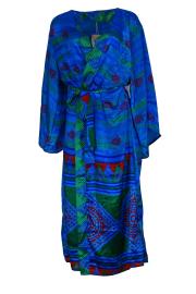 Boho Kimono Blue n' Green
