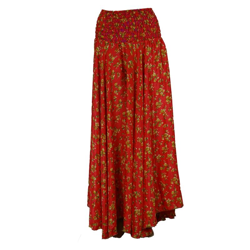 Palazzo Bukser - Floral Red - 