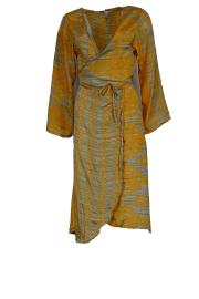 Mandara Wrap Kjole Golden Beige