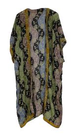 Chaya Kimono Throw Dusty Shades