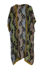 Chaya Kimono Throw Dusty Shades