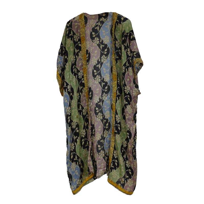 Chaya Kimono Throw Dusty Shades - 