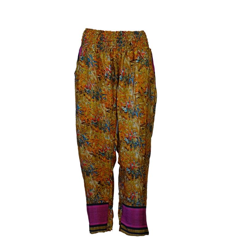 Neena Sari Bukser Orange n' Pink - 