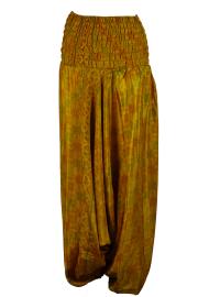 Haremsbukser Baggy Burnt Orange